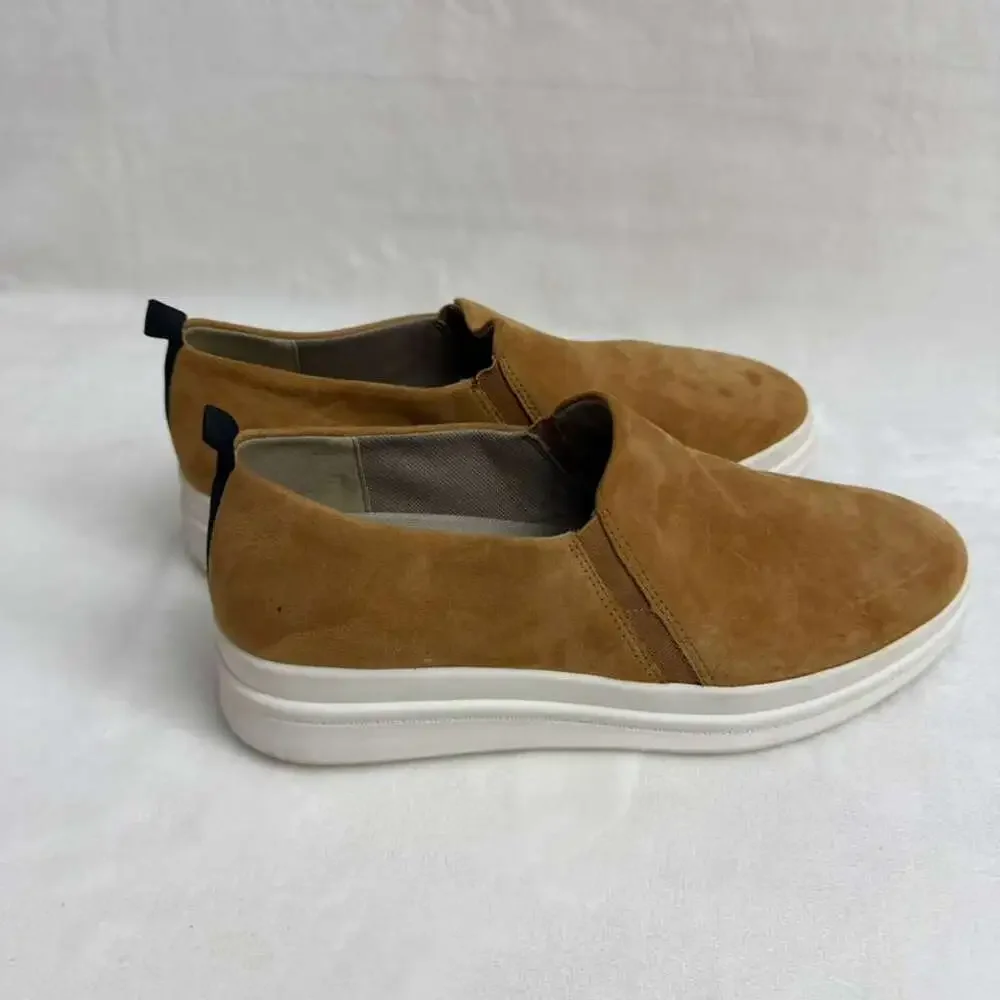 Naturalizer Women's Yola Fashion Tan Brown Flat Sneaker Sz 11M